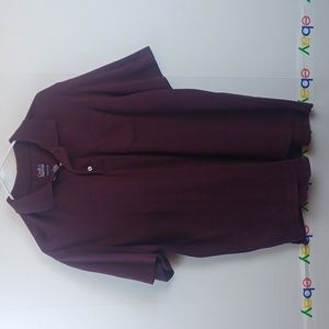 Croft & Barrow Men's Polo Extra Soft, Size L / Red Color